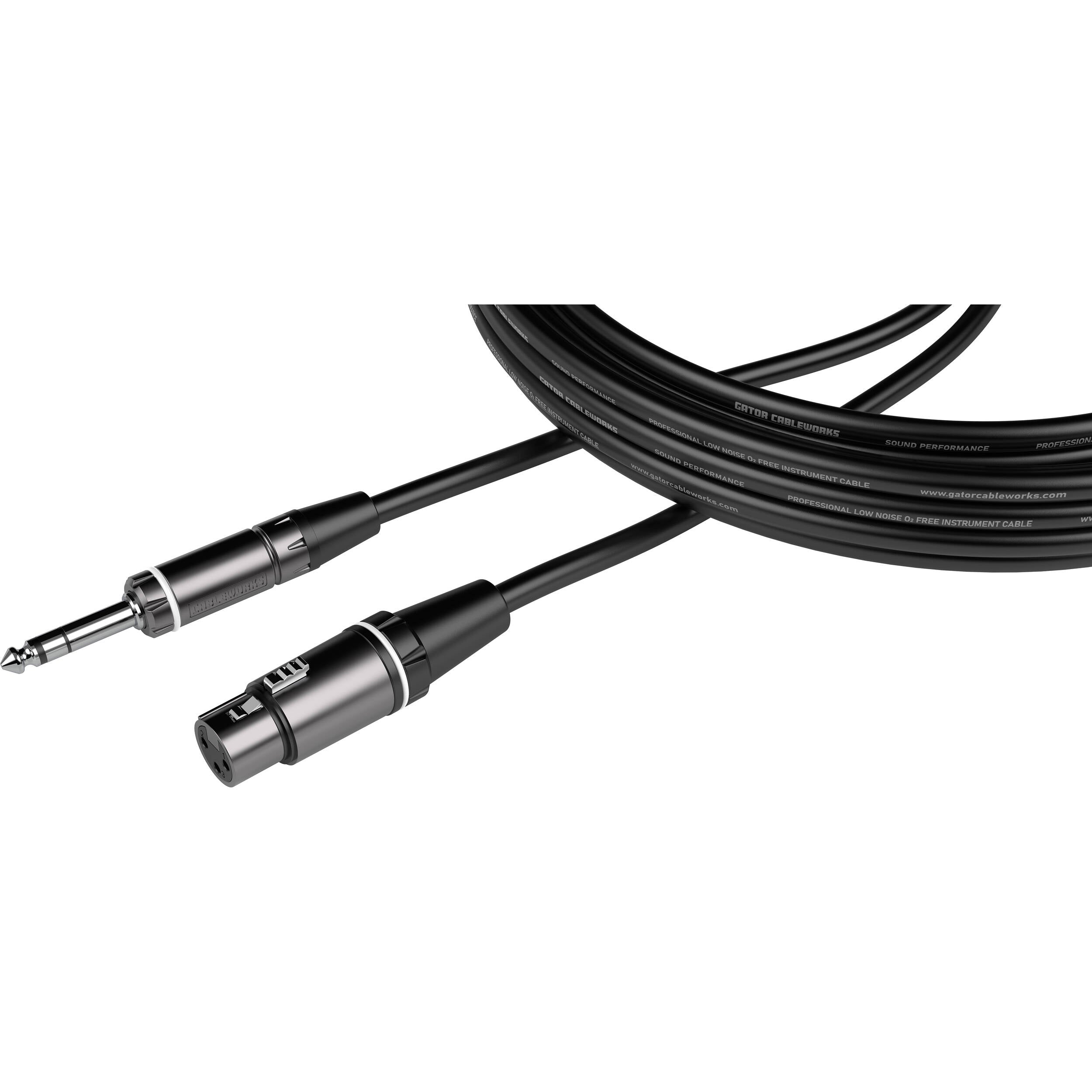 Câble Gator Composer Series 6,3 mm TRS – XLR-femelle
