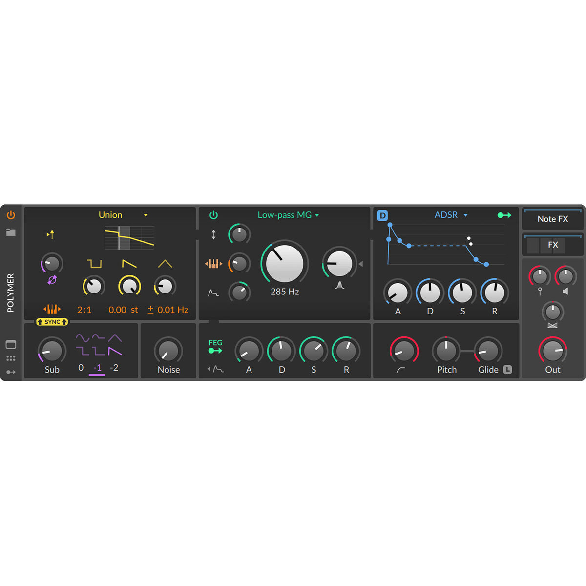 Bitwig Studio Essentials 5 music production software interface on screen, showcasing digital audio workstation features