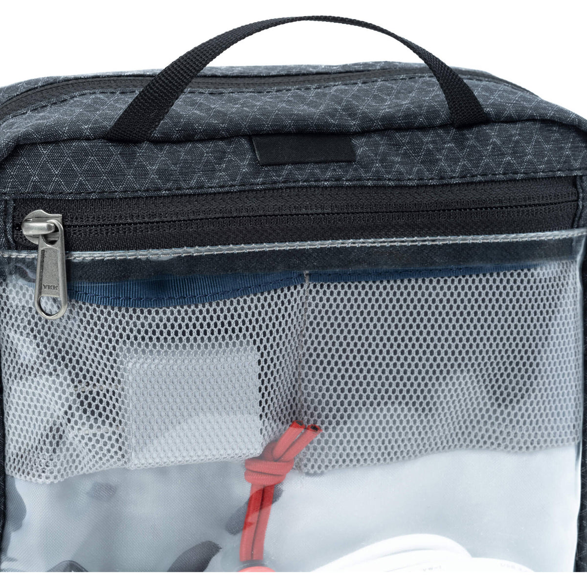 Think Tank Cable Management V3.0 video equipment bag with compartments for organizing cables and accessories.