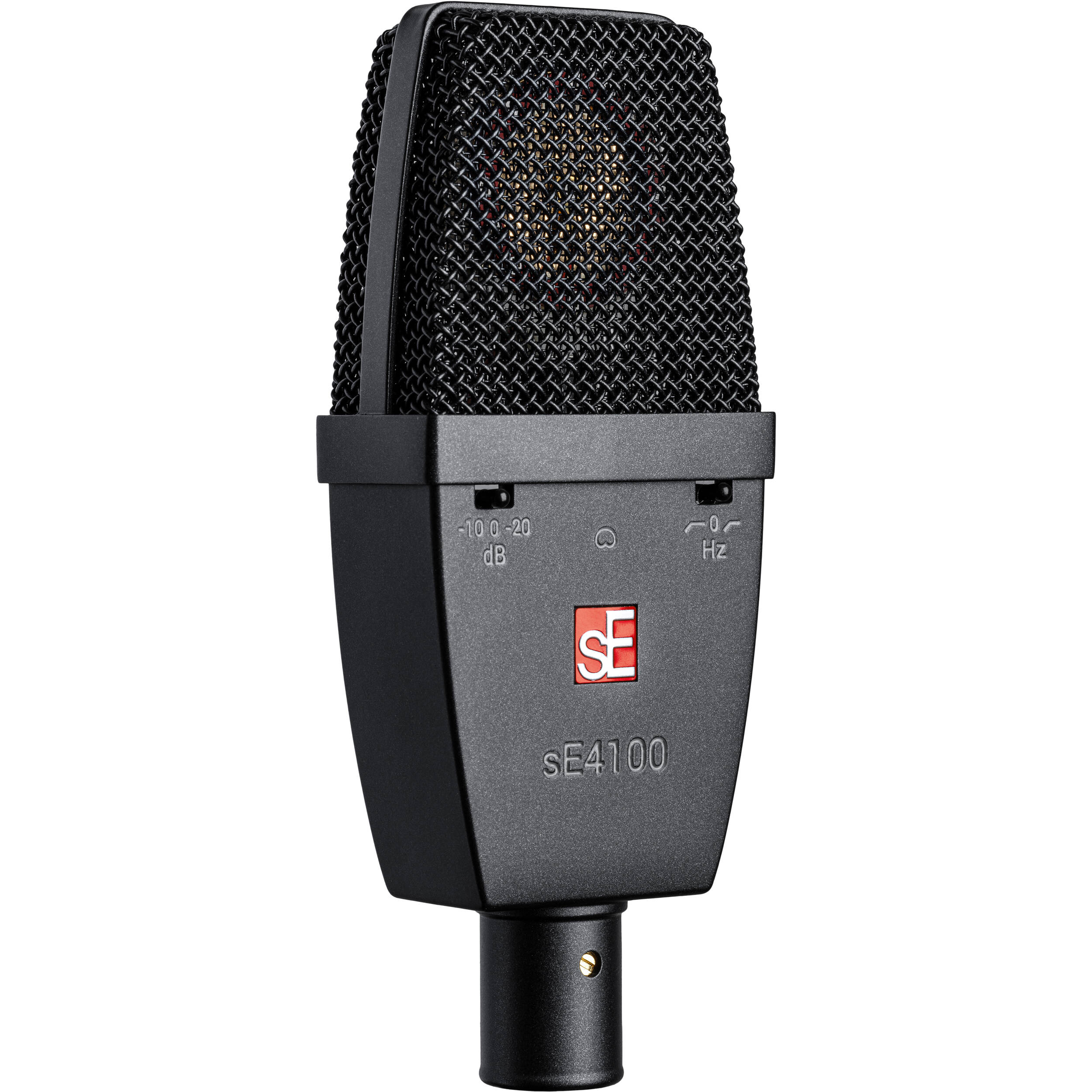 sE Electronics sE4100 condenser microphone with metal grille and body, professional studio microphone for vocals and instruments