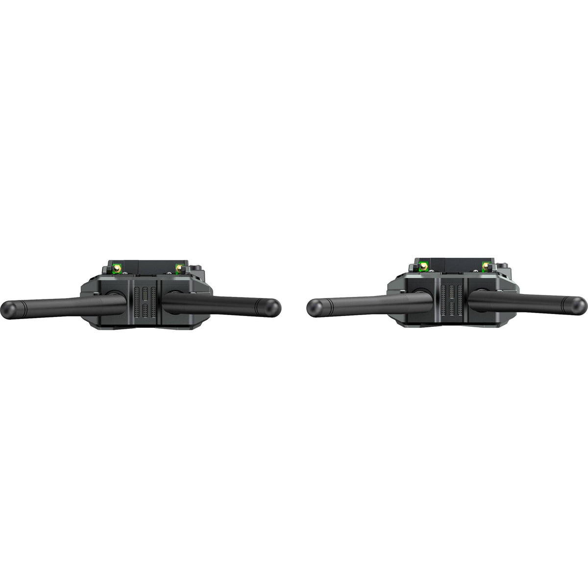 Hollyland Pyro H wireless video transmission system with compact transmitter and receiver units for professional video streaming.