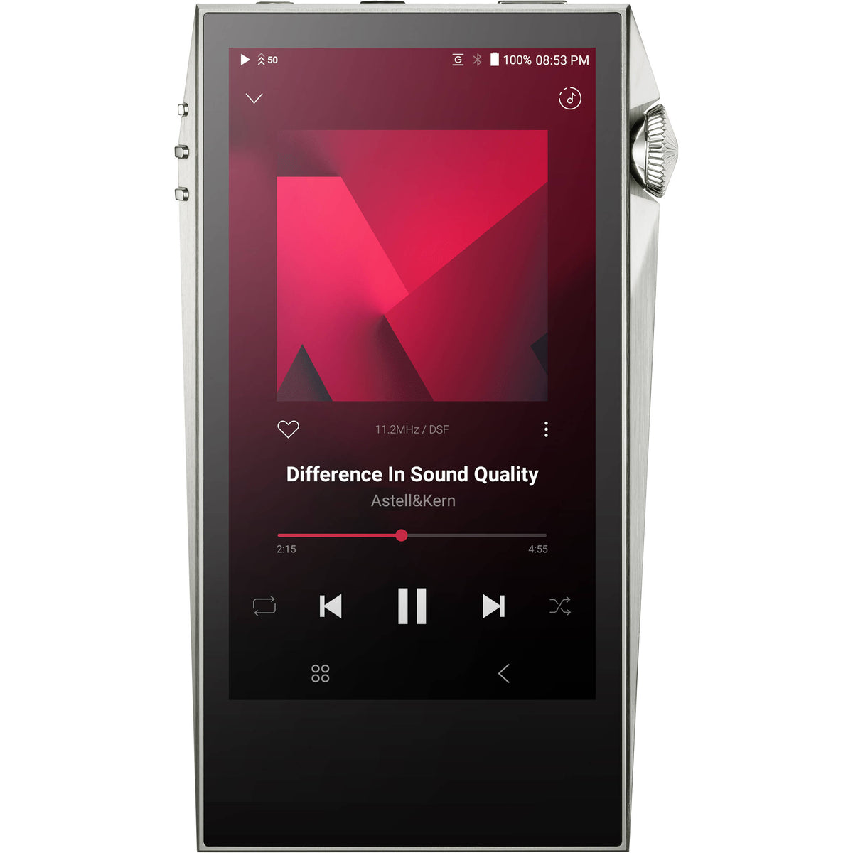 Astell&Kern A&ultima SP3000M portable music player with sleek black design and high-resolution display.