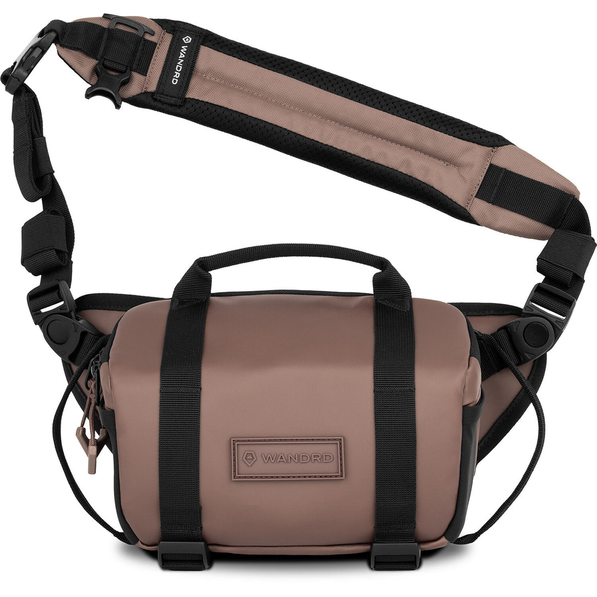 Wandrd Rogue Sling video equipment bag with adjustable strap, multiple compartments, and durable design for photographers and videographers.