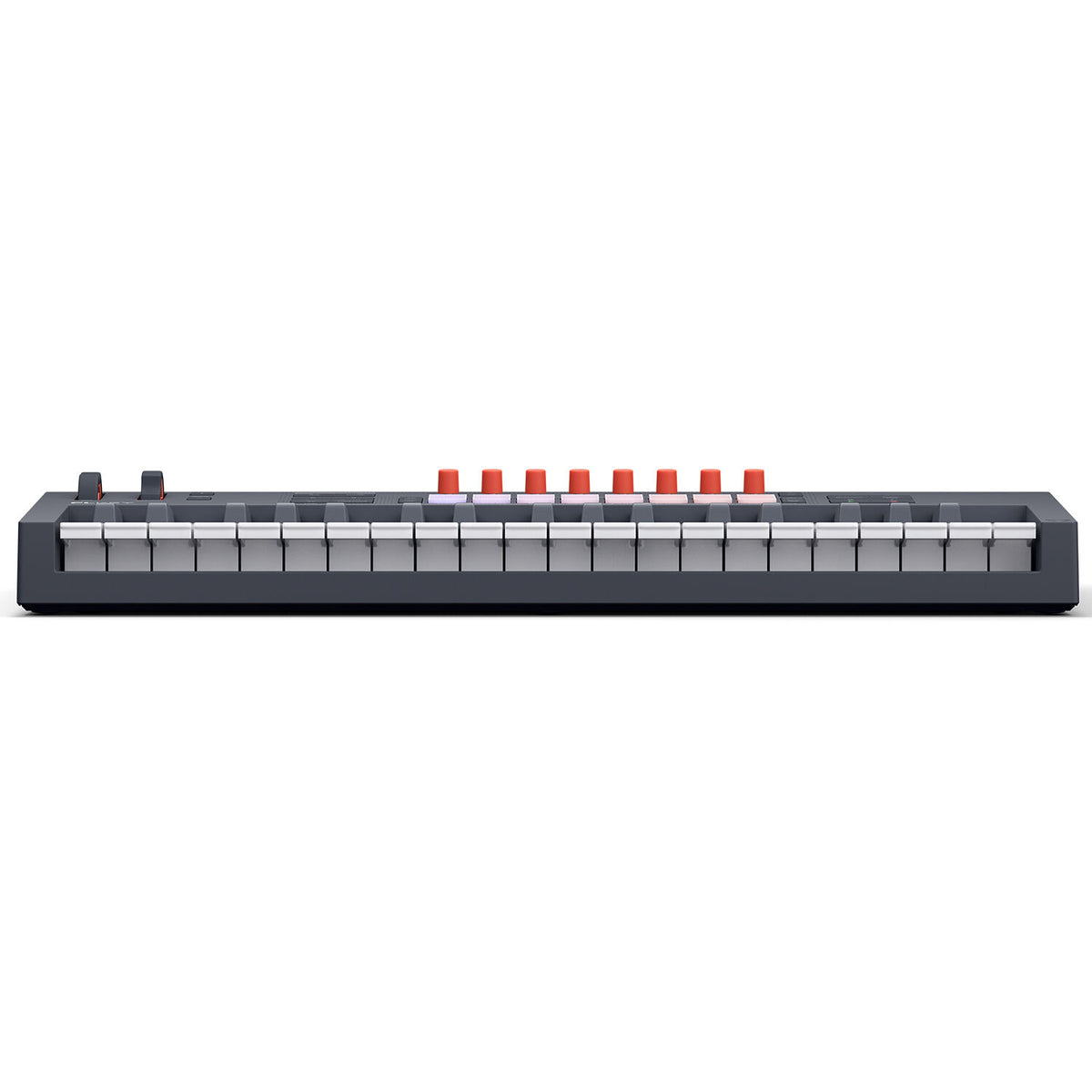 Novation FLkey 2 37 MIDI keyboard with 37 keys, compact design, and control knobs for music production and live performance.