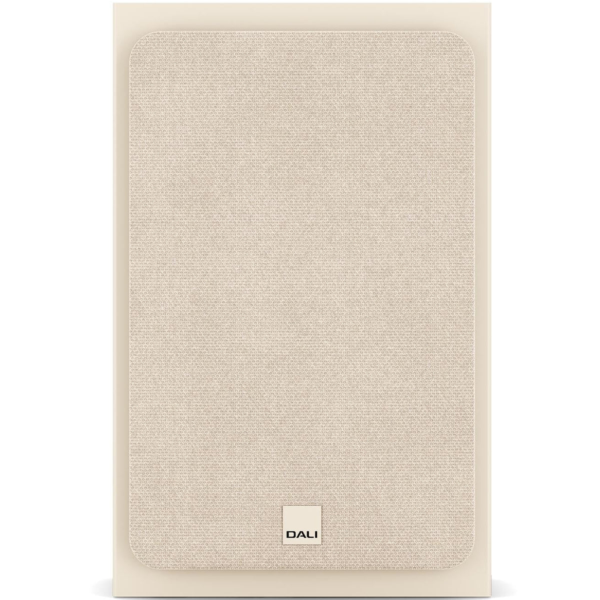 DALI Sonik On-Wall in-wall and outdoor speaker installed on a wall, showcasing sleek design and compact size.