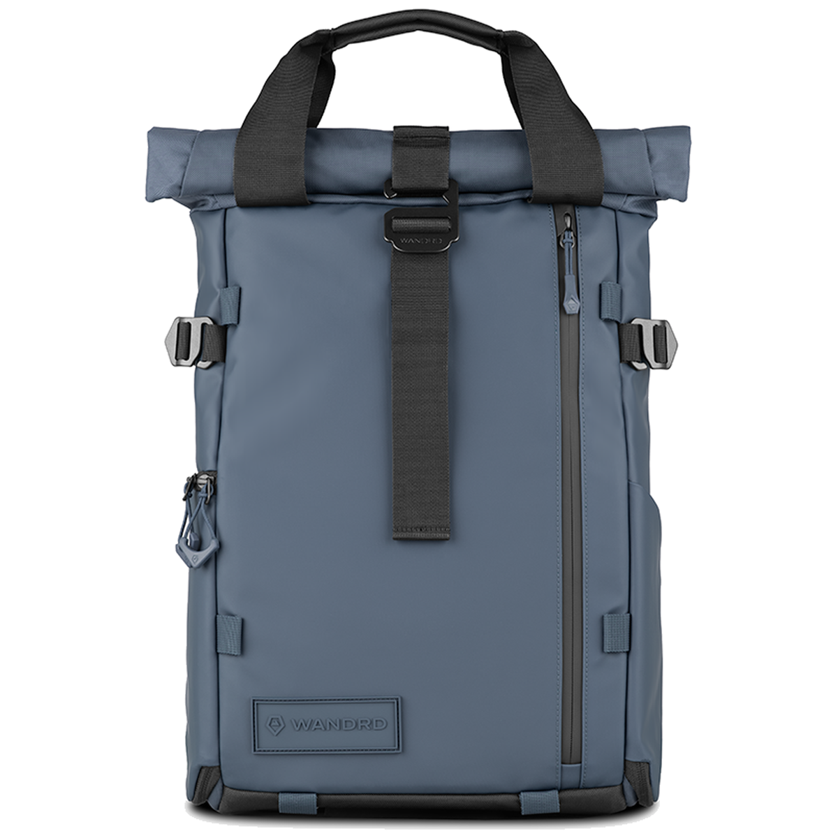 Aegean blue Wandrd Prvke 15L photo bundle camera bag with front view, designed for video equipment and gear storage.