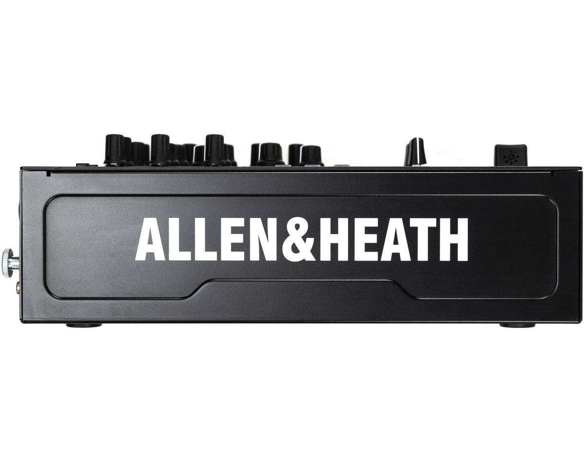 Allen & Heath Xone:24 DJ mixer with dual channels, EQ controls, and professional audio interface for DJ setups.