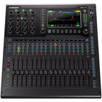 Allen & Heath Qu-5D digital mixer with Dante interface, featuring a sleek control surface and multiple input/output options.