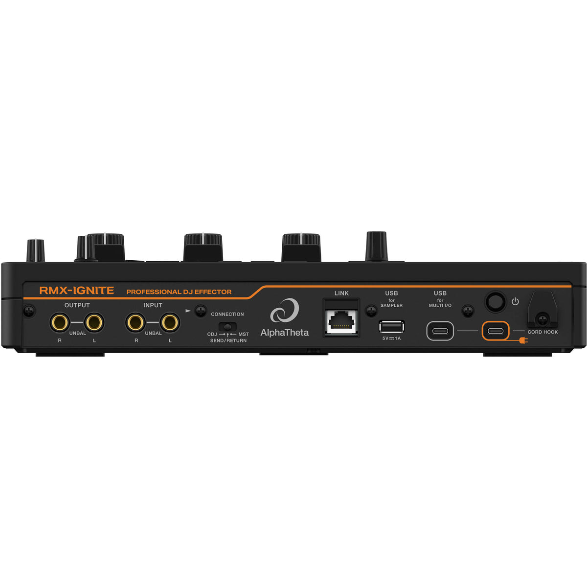 AlphaTheta RMX-IGNITE dj effects, angle 4