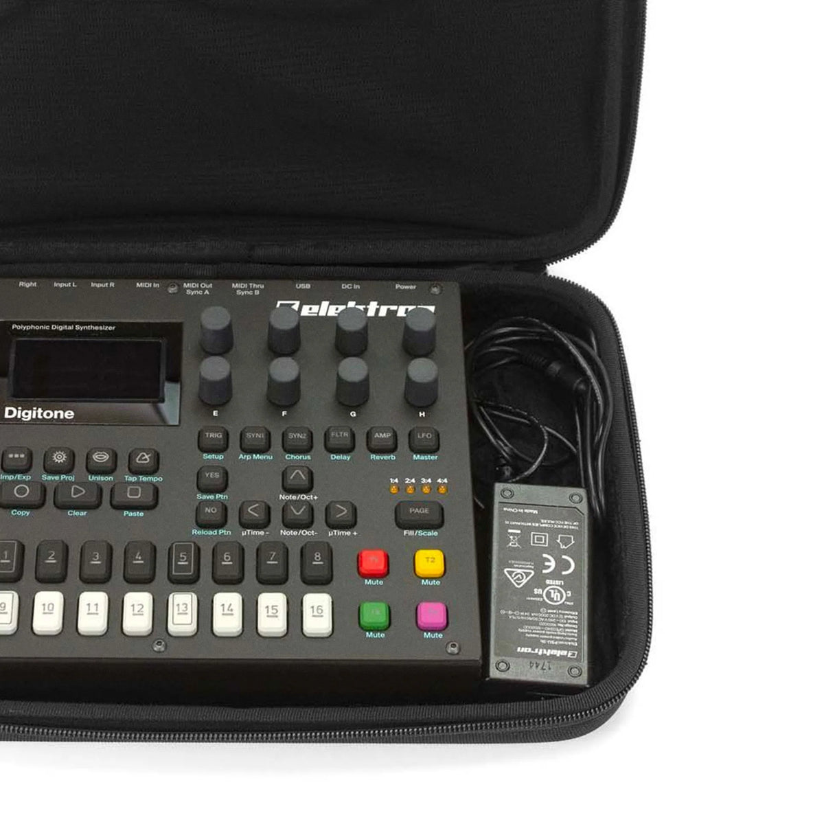 Analog Cases Pulse Case (for Elektron Digitakt / Digitone / Syntakt) studio case