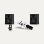 Arturia MiniLab 3 + MiniFuse 2 + PreSonus Eris Studio 5 First Beats Set – Controller Colour White, Interface Colour Black