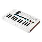 Arturia MiniLab 3 MIDI keyboard, in black, front view