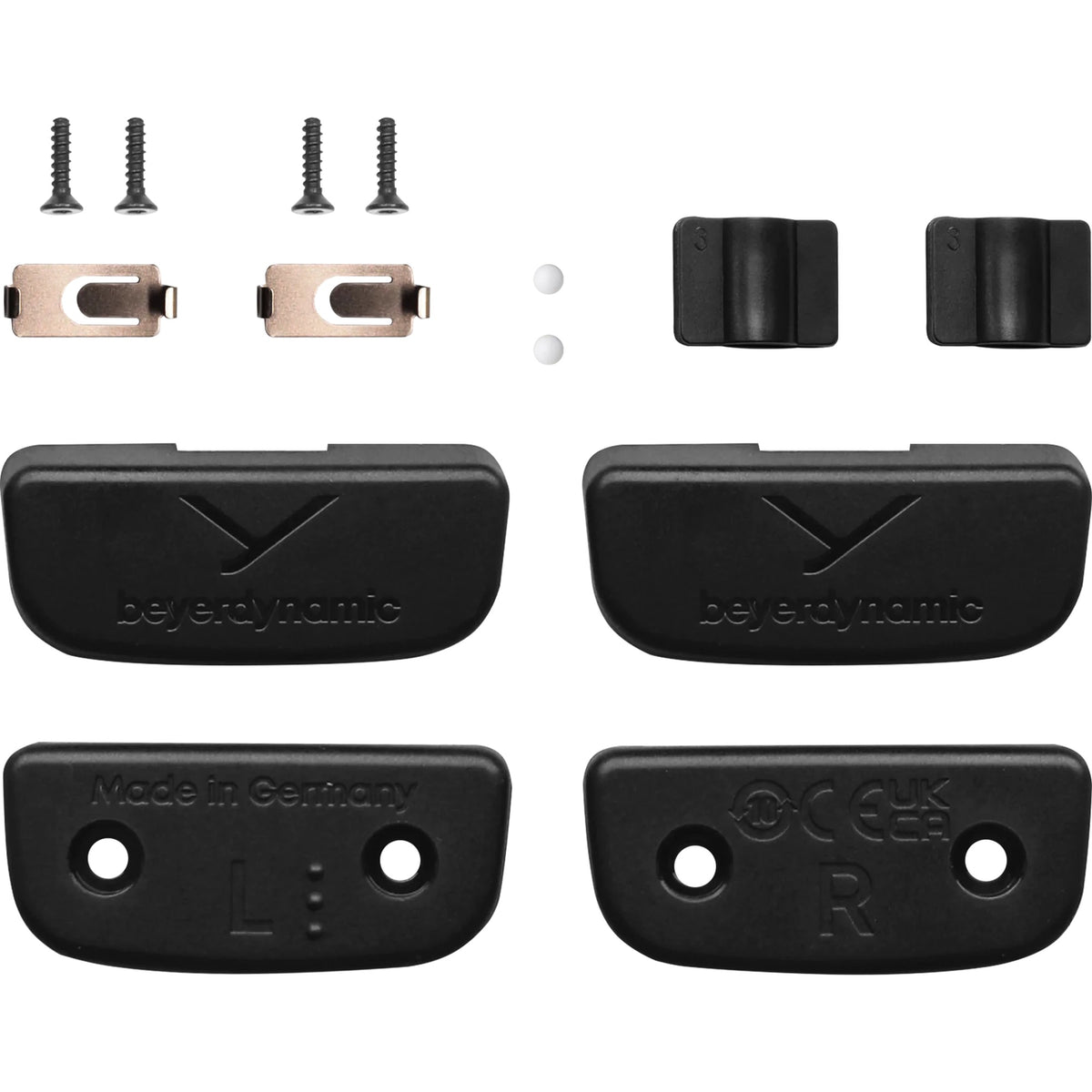Beyerdynamic Slider Repair Kit for headphones, in black