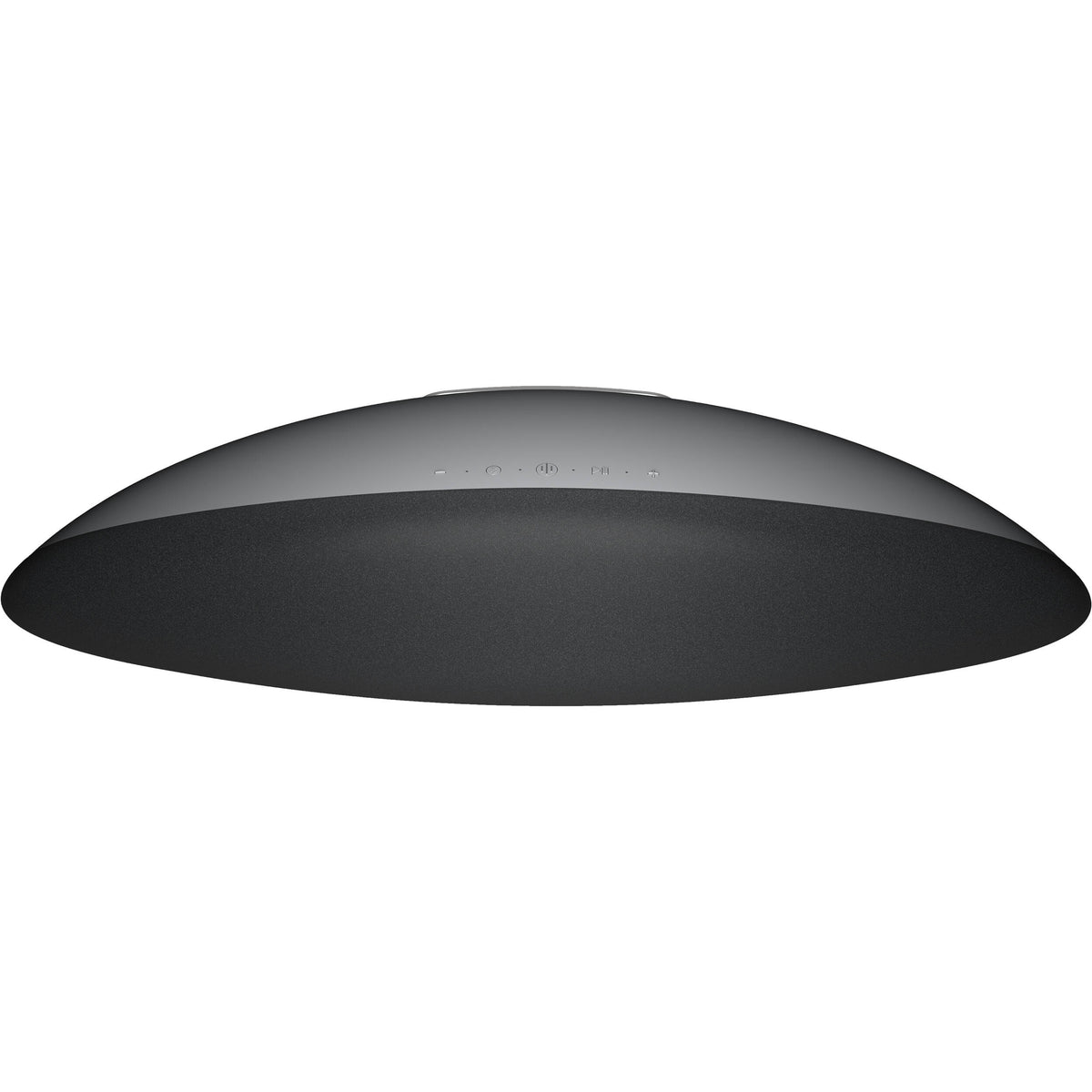 Bowers & Wilkins Zeppelin Pro Edition wireless speaker, front view in black