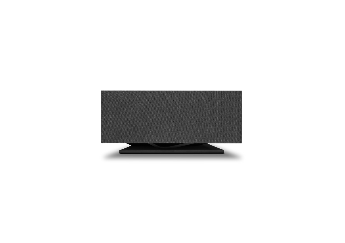 Cambridge Audio Evo One wireless speaker, matte black, side view