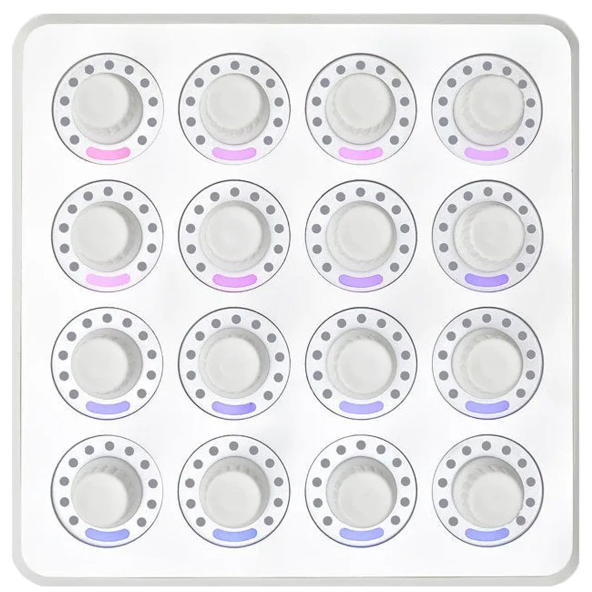 DJ TechTools MIDI Fighter Twister MIDI controller, white top view