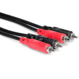 Hosa CRA-202 double RCA – Câble double RCA 2 m