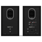 Kanto Audio TUK G2 in Matte Black, rear view with RCA, USB-C, optical inputs and subwoofer output