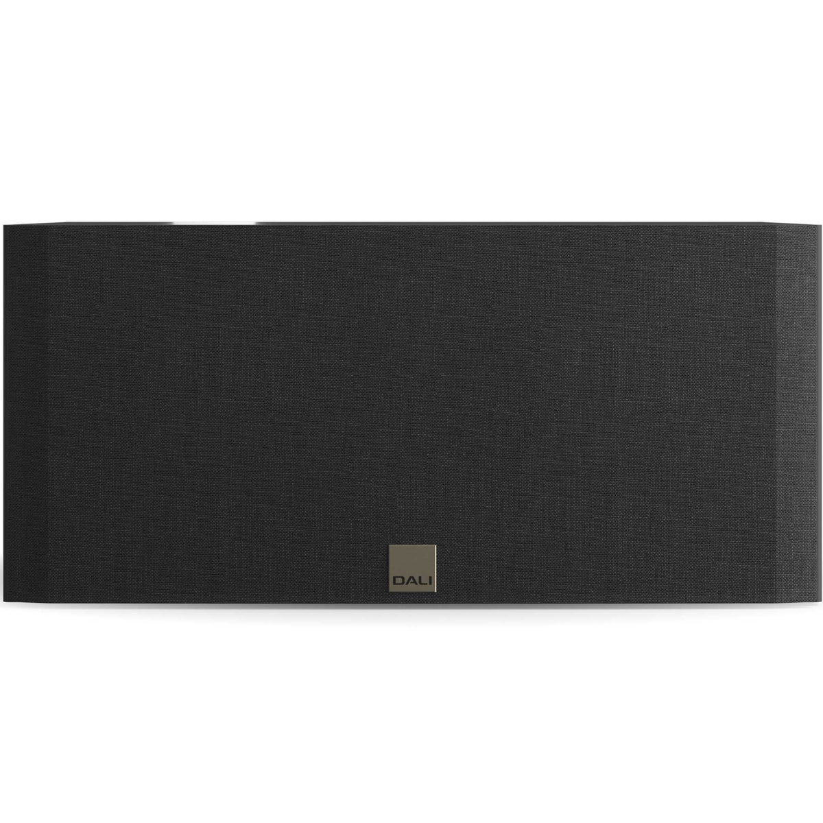 DALI Opticon Vokal MK2 center speaker in black, featuring sleek design and high-quality audio components for home theater setups.