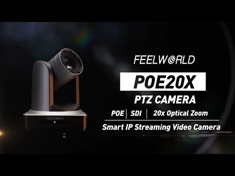 Caméra PTZ Feelworld POE20X SDI/HDMI avec zoom optique 20x
