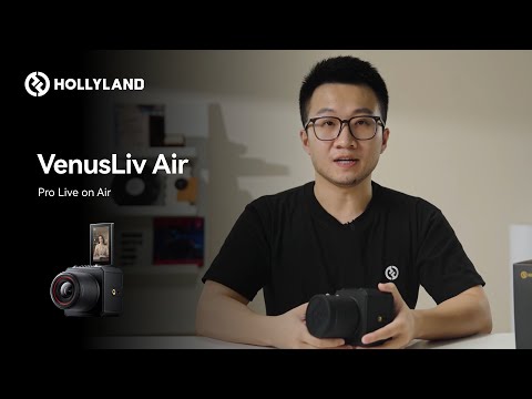 Hollyland VenusLiv Air 24/7 – Caméra de live streaming