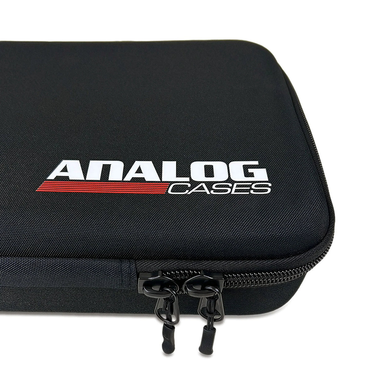 Analog Cases Pulse Case for Arturia KeyStep Pro keyboard, soft padded black protective bag with handles and zippers.