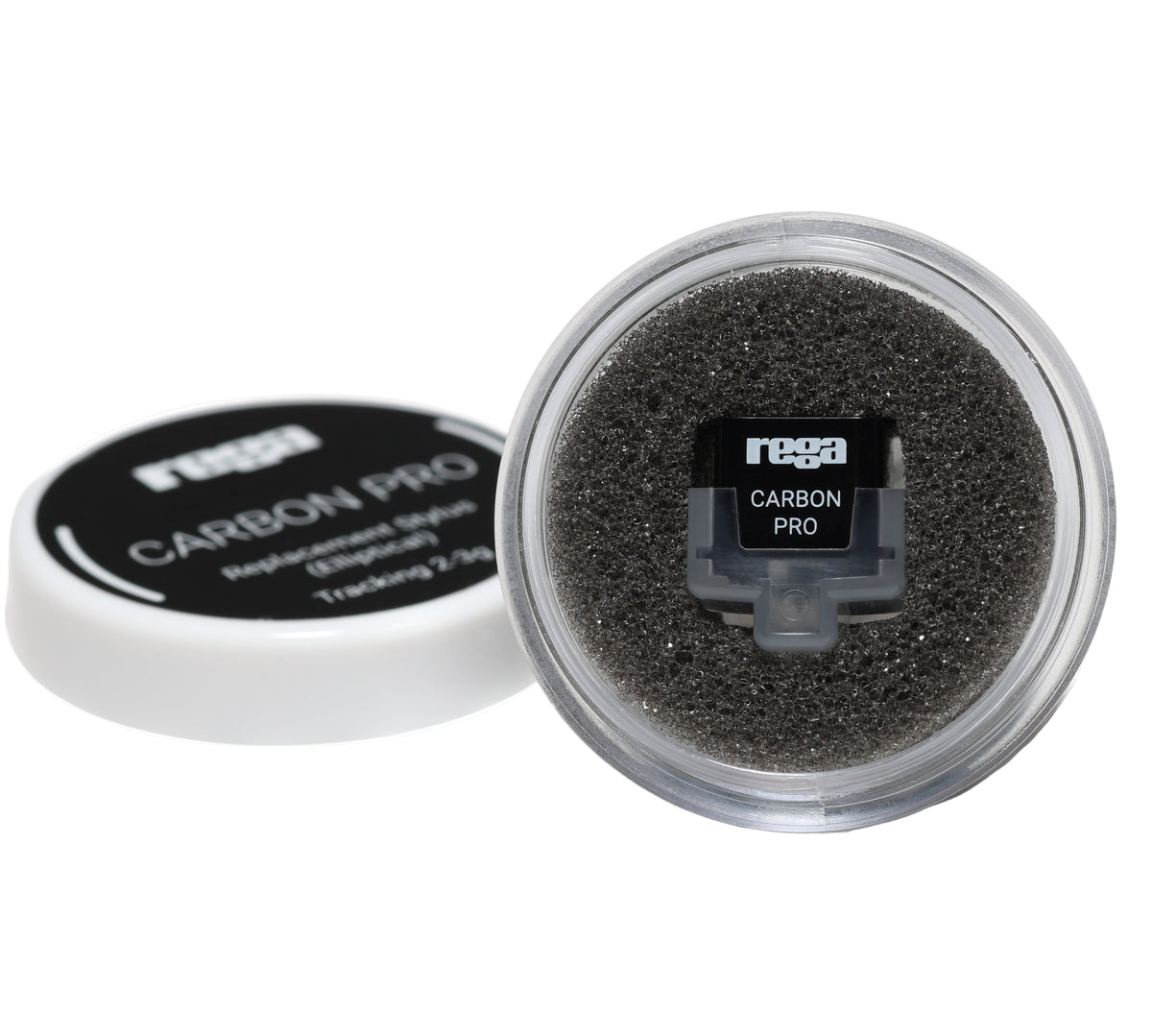 Rega Carbon Pro turntable stylus, in retail packaging