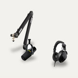 Shure MV7+ + RODE PSA1+ + RODE NTH-100 Creator Desk Set